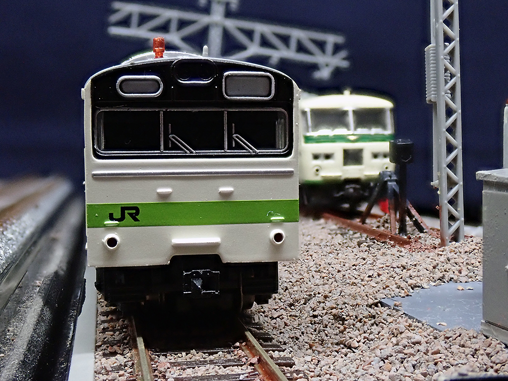 マイクロエース 103系訓練車 東京・大宮総合車両センター でも